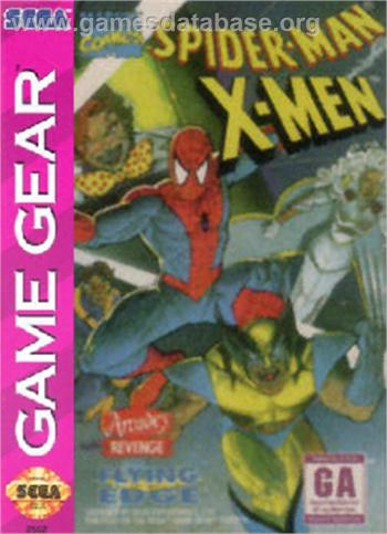 Cover Spider-Man and the X-Men in Arcade's Revenge for Game Gear